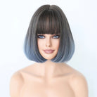 Linen Bob Straight Synthetic Wig - HairNjoy