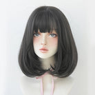 Linen Bob Straight Synthetic Wig - HairNjoy