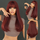 Long Blonde Layered Wig - HairNjoy