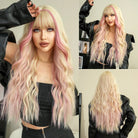 Long Blonde Layered Wig - HairNjoy