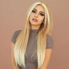 Long Blonde Layered Wig - HairNjoy