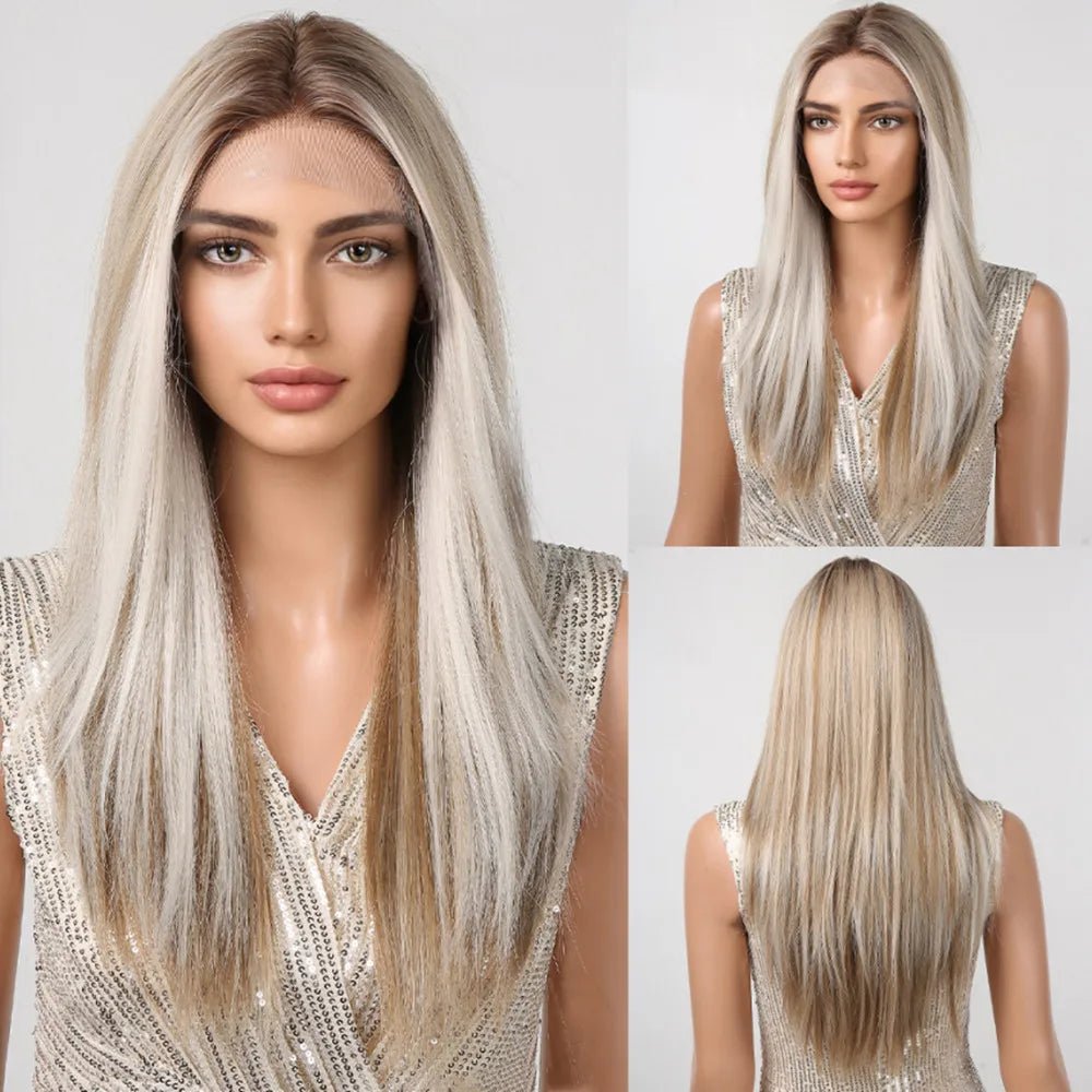 Long Enchantment: Highlight Synthetic Wig - HairNjoy