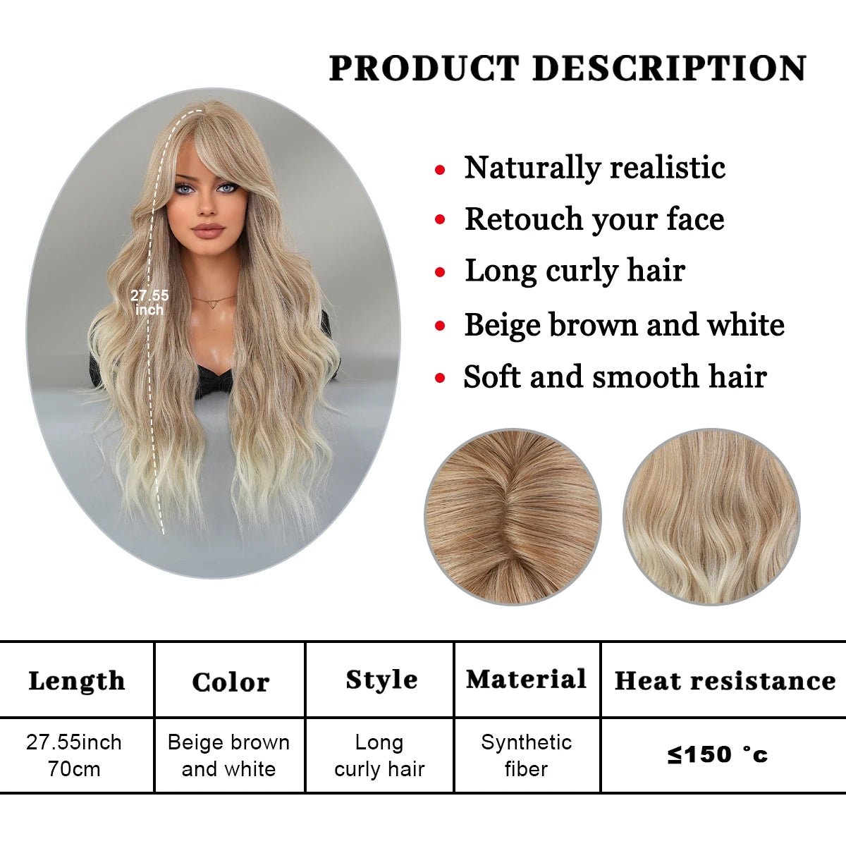 Long Fairy Wavy Wig - HairNjoy