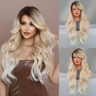 Long Highlight Synthetic Wig - HairNjoy