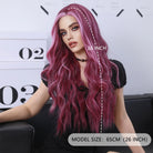 Long Highlight Synthetic Wig - HairNjoy