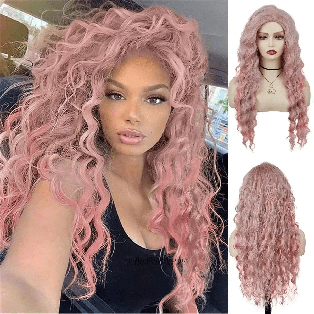 Long Natural Curly Cosplay Wigs - HairNjoy
