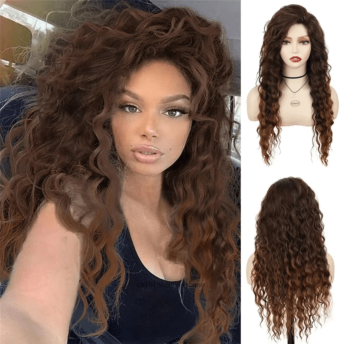 Long Natural Curly Cosplay Wigs - HairNjoy
