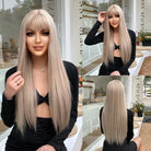 Long Straight Synthetic Wig - HairNjoy