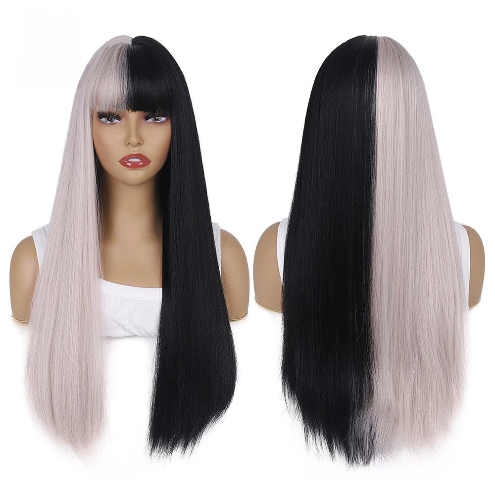 Long Straight Synthetic Wig - HairNjoy