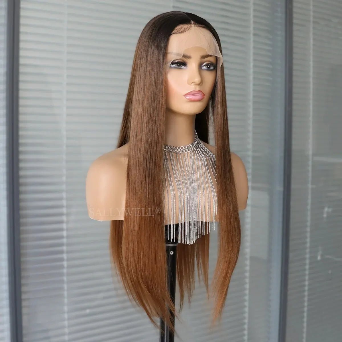 Long Straight Vibrant Synthetic Wig Styles - HairNjoy