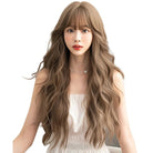 Long Straight Wig with Bangs - HairNjoy