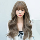 Long Straight Wig with Bangs - HairNjoy