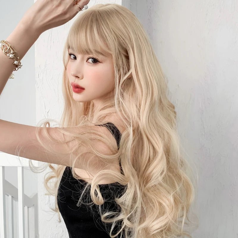 Long Wavy Cosplay Wigs - HairNjoy