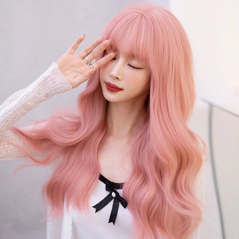 Long Wavy Cosplay Wigs - HairNjoy