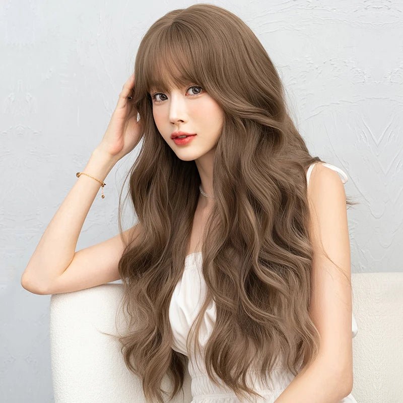 Long Wavy Cosplay Wigs - HairNjoy