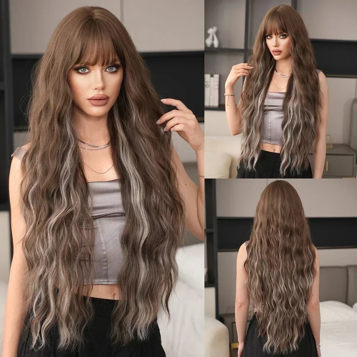 Long Wavy Daily Wear Wig - HairNjoy