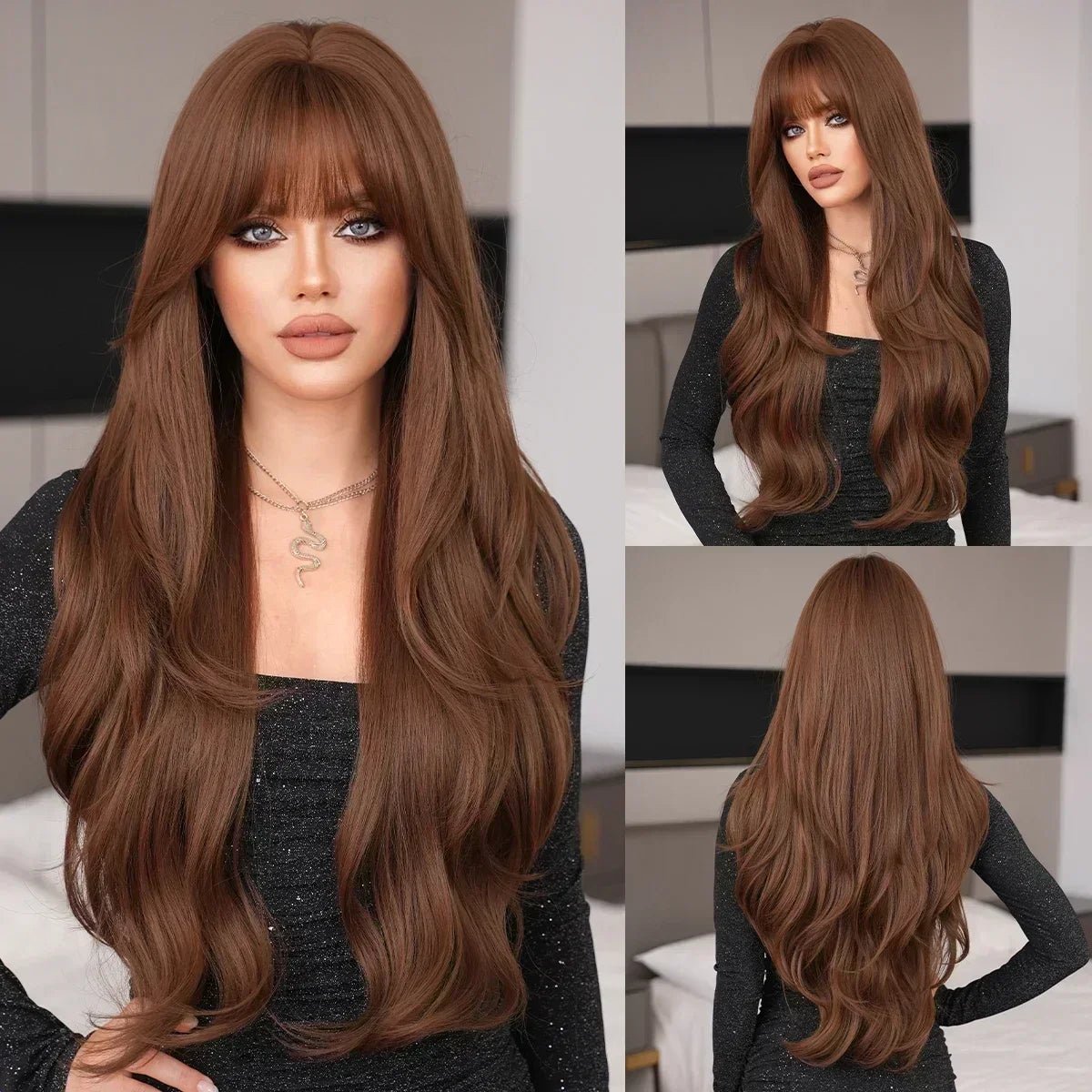 Long Wavy Daily Wear Wig - HairNjoy