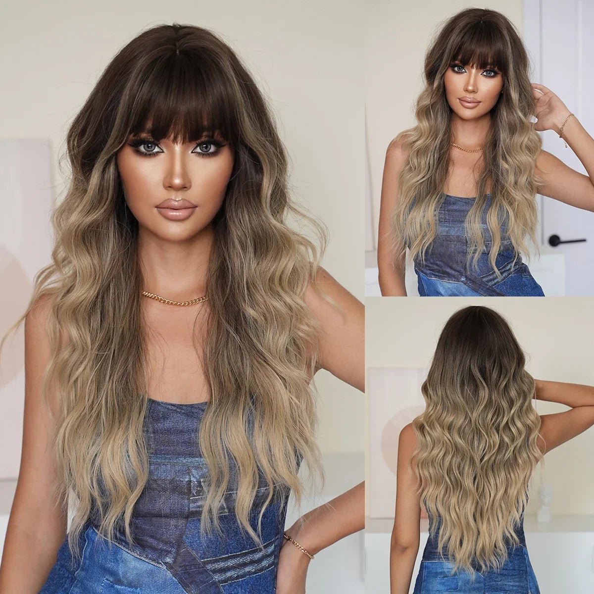 Long Wavy Daily Wear Wig - HairNjoy