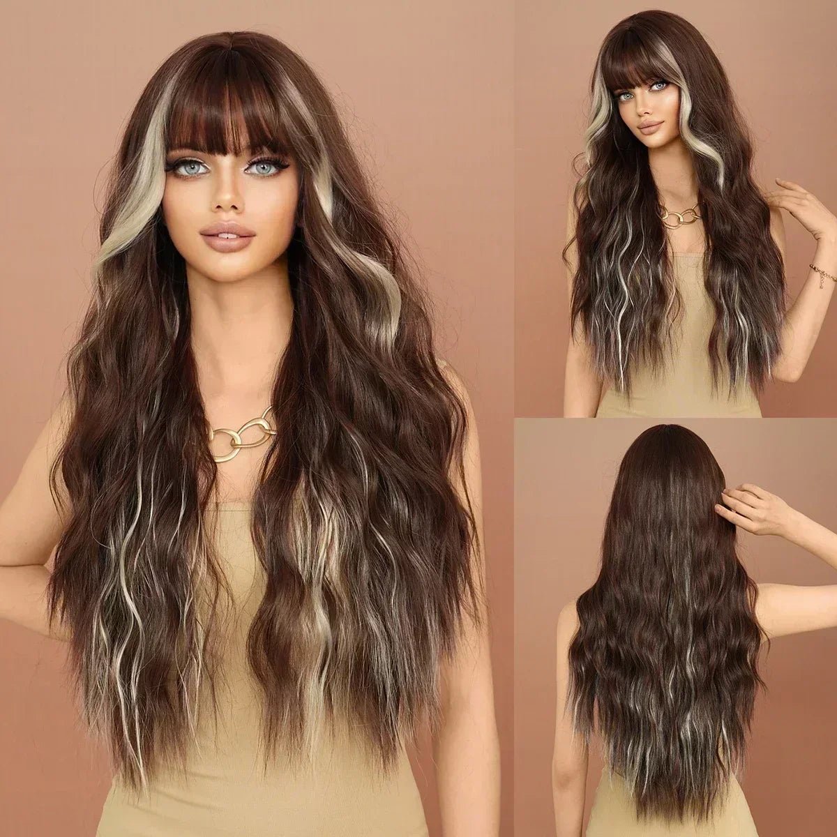 Long Wavy Daily Wear Wig - HairNjoy