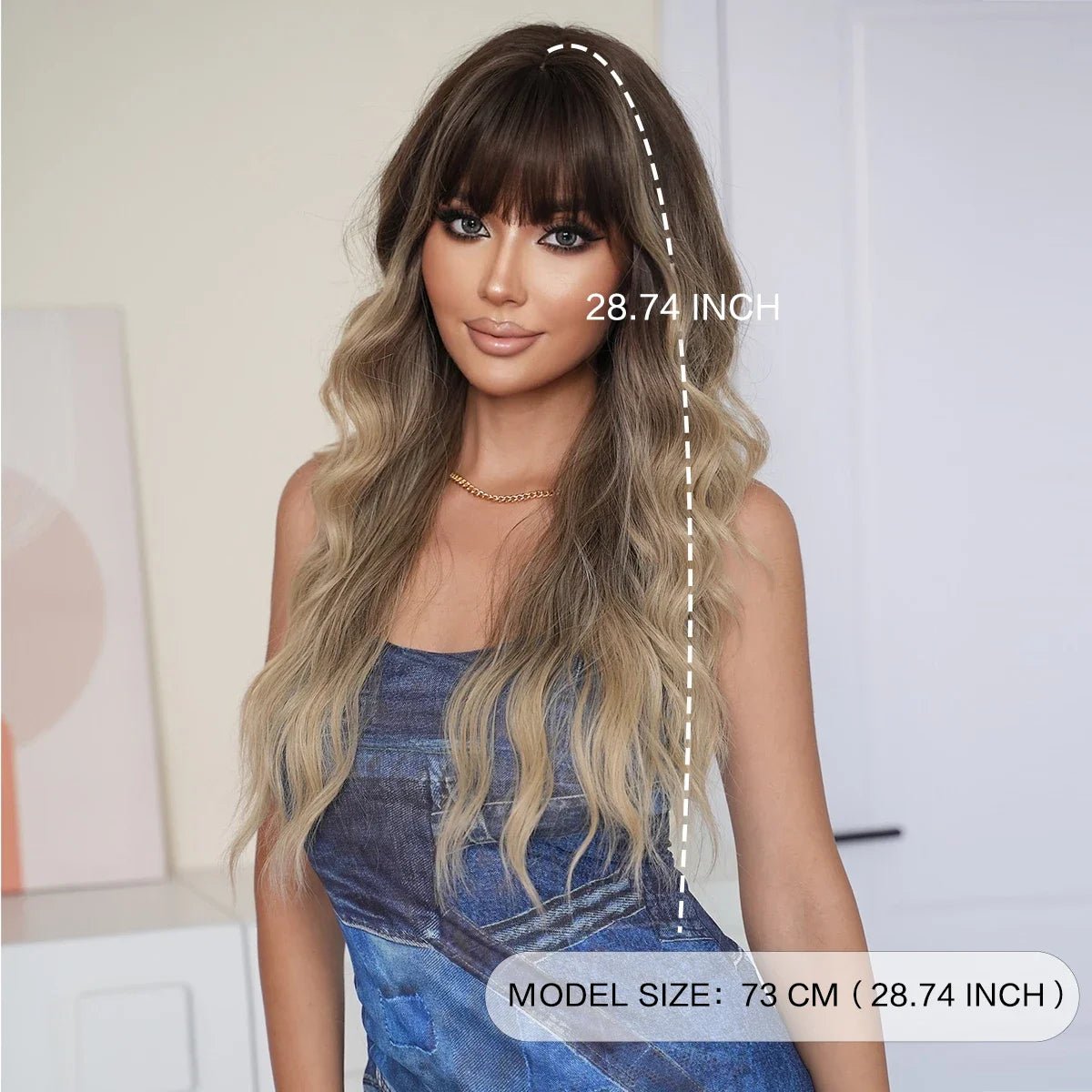 Long Wavy Daily Wear Wig - HairNjoy