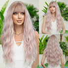 Long Wavy Heat Resistant Synthetic Wig - HairNjoy