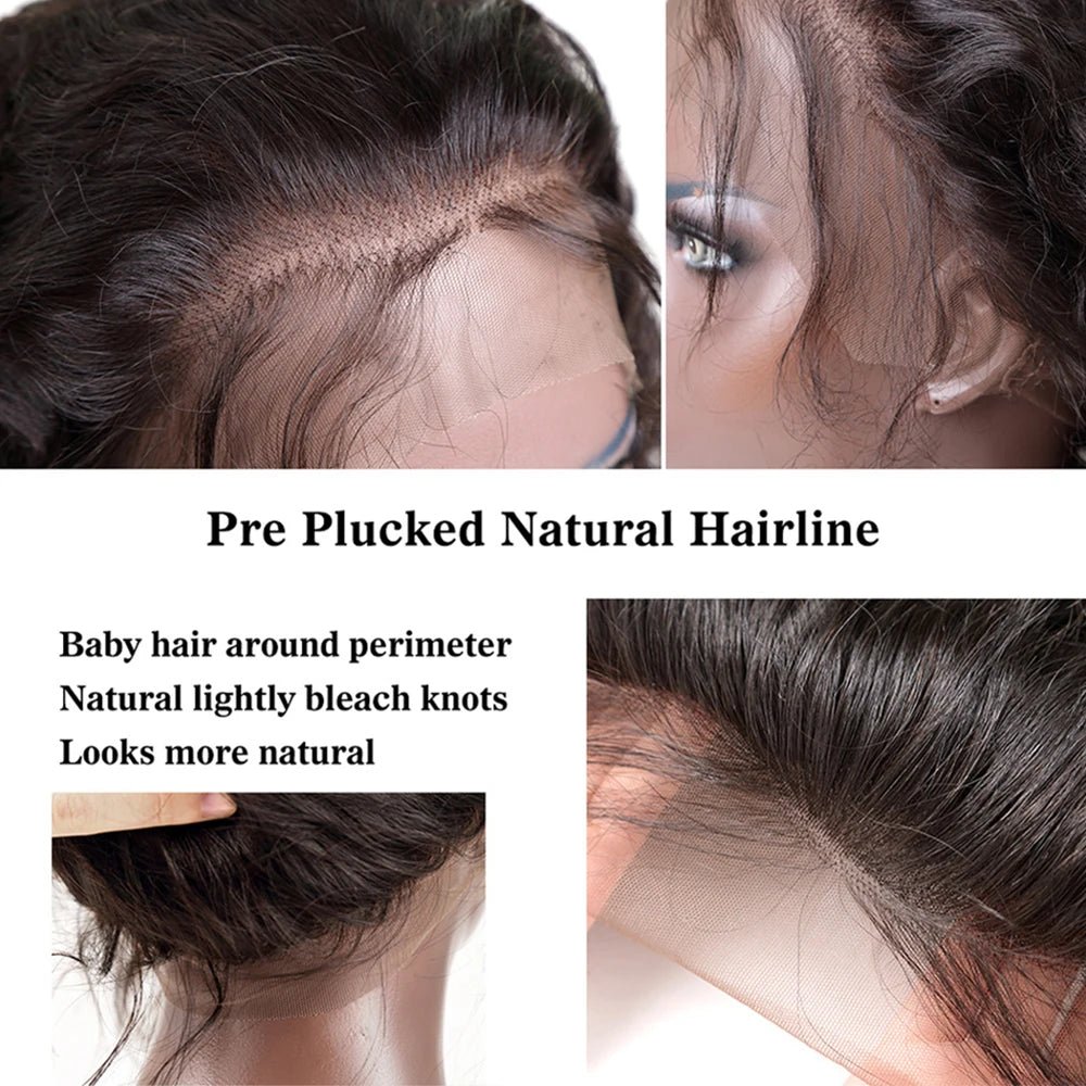 Long Wavy Lace Front Wig – Human Hair - HairNjoy