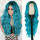 Long Wavy Synthetic Lace Wig - HairNjoy