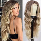 Long Wavy Synthetic Lace Wig - HairNjoy