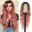 Long Wavy Synthetic Lace Wig - HairNjoy