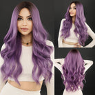 Long Wavy Synthetic Wig with Bangs - HairNjoy