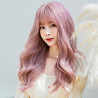 Long Wavy Wigs with Bangs - HairNjoy