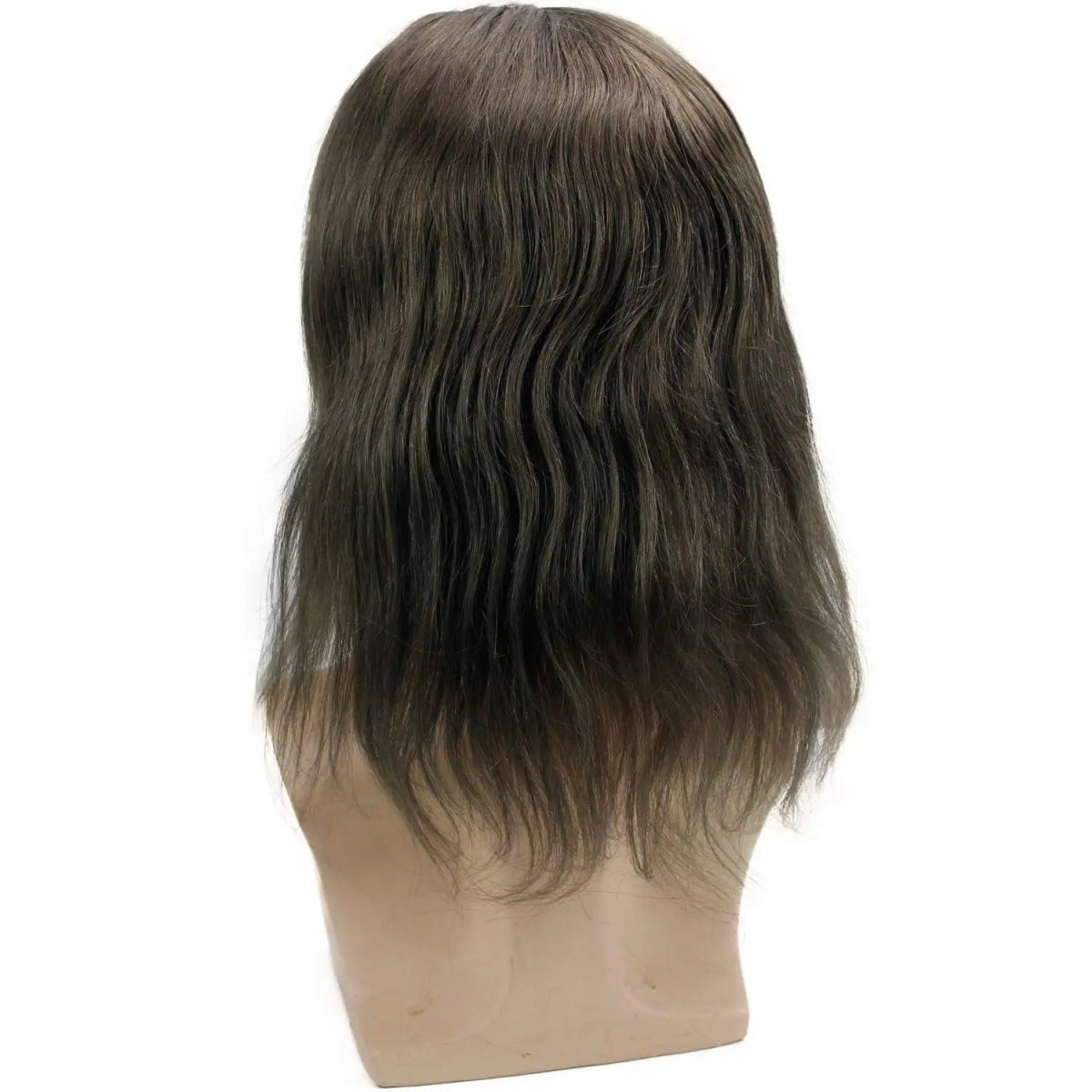 Men’s 12" Straight Toupee - HairNjoy