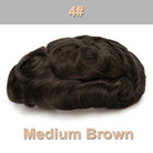 Men's Human Hair Natural Toupee - HairNjoy