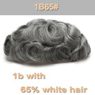 Men's Human Hair Natural Toupee - HairNjoy