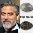 Men's Human Hair Natural Toupee - HairNjoy