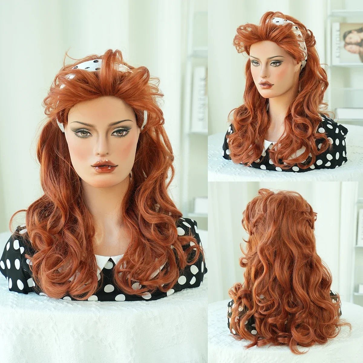 Mermaid Gradient Wavy Wig - HairNjoy