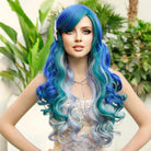 Mermaid Gradient Wavy Wig - HairNjoy