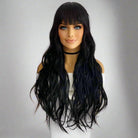 Natural Black Long Wavy Wig - HairNjoy