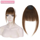 Natural Clip - In Human Hair Bangs Extension - HairNjoy