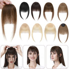 Natural Clip - In Human Hair Bangs Extension - HairNjoy