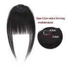 Natural Clip - In Human Hair Bangs Extension - HairNjoy