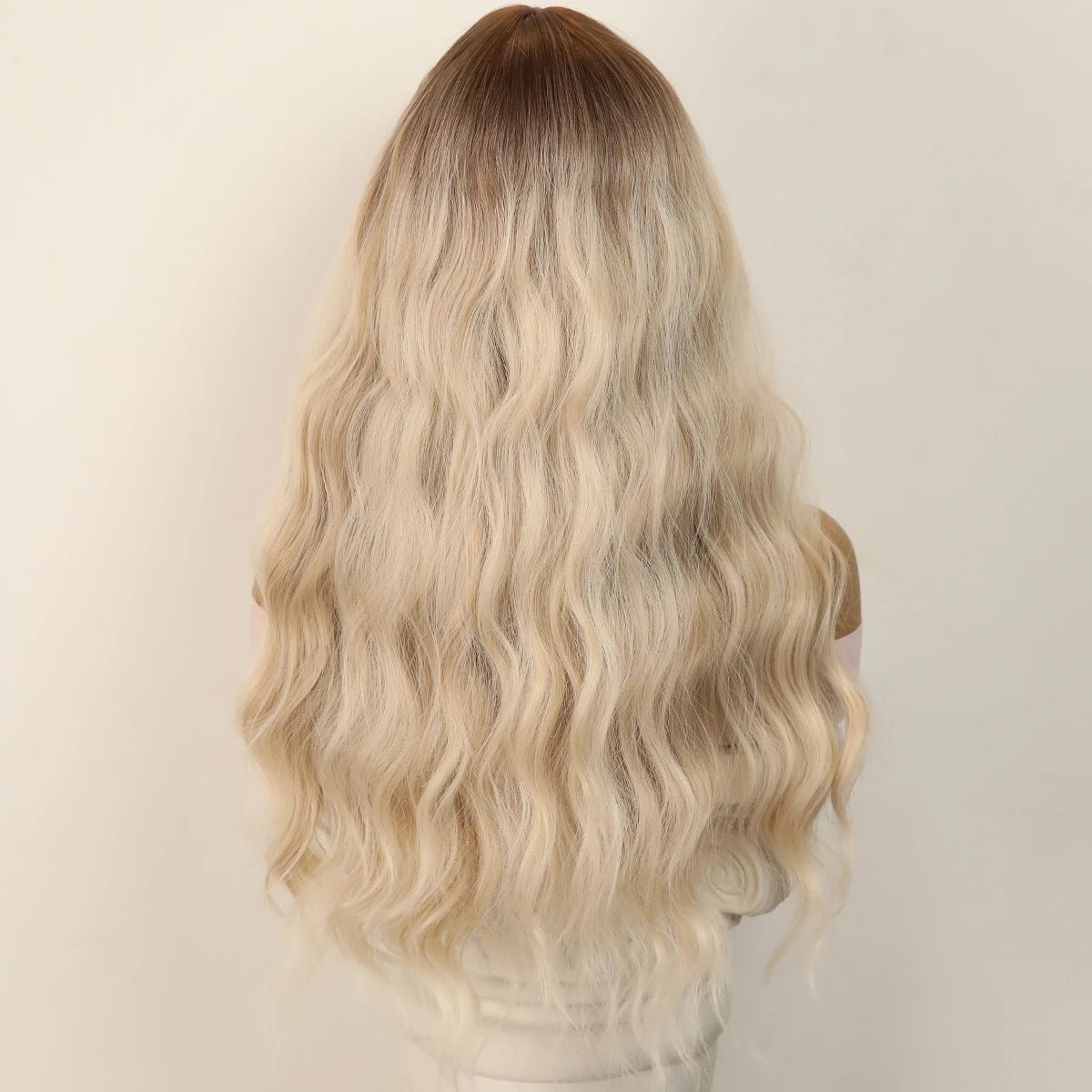 Natural Gray White Long Curly Wig - HairNjoy