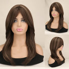 Natural Long Wavy Synthetic Hair Wigs - HairNjoy