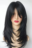 Natural Long Wavy Synthetic Hair Wigs - HairNjoy