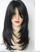 Natural Long Wavy Synthetic Hair Wigs - HairNjoy