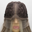 Natural Silver Gray Gradient Lace Front Wig - HairNjoy