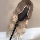 Ombre Ash Blonde Body Wave Wigs - HairNjoy