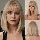 Ombre Blonde Bob Wig - HairNjoy