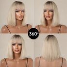 Ombre Blonde Bob Wig - HairNjoy