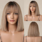 Ombre Blonde Bob Wig - HairNjoy